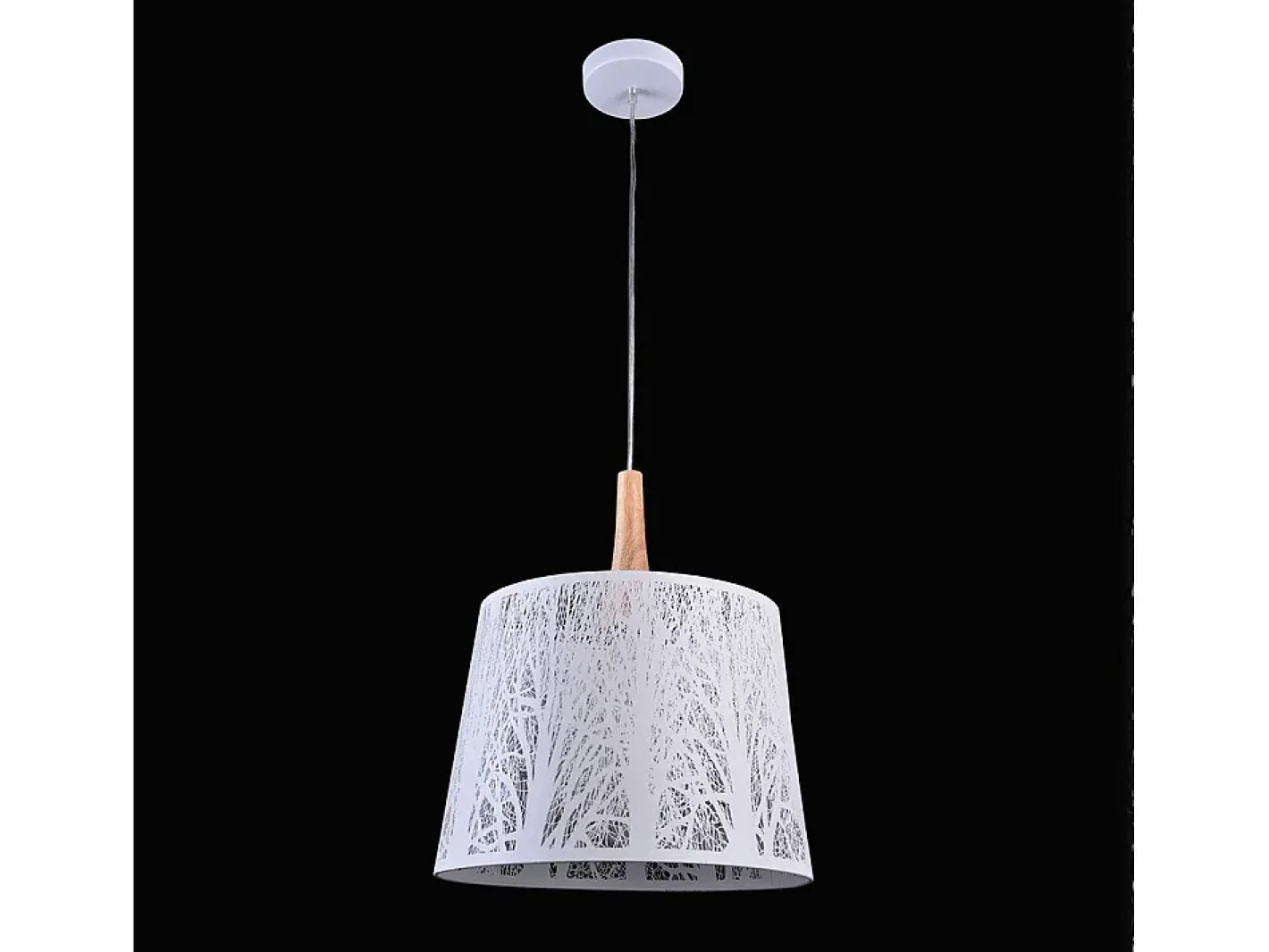 Maytoni Lámpara Suspendida-Lantern Lámpara Colgante Techo Dome , 1 Luz, E27 Blanco