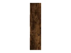 Outlet Librería/Separador de ambientes Roble Ahumado 105x24x102 cm Marru00f3n