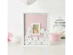 Marco Para Fotos-Libro de visitas Marco de madera - 24x30 cm Blanco