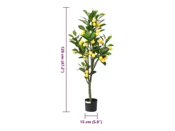 Limonero artificial 136 hojas 120 cm Verde Clearance