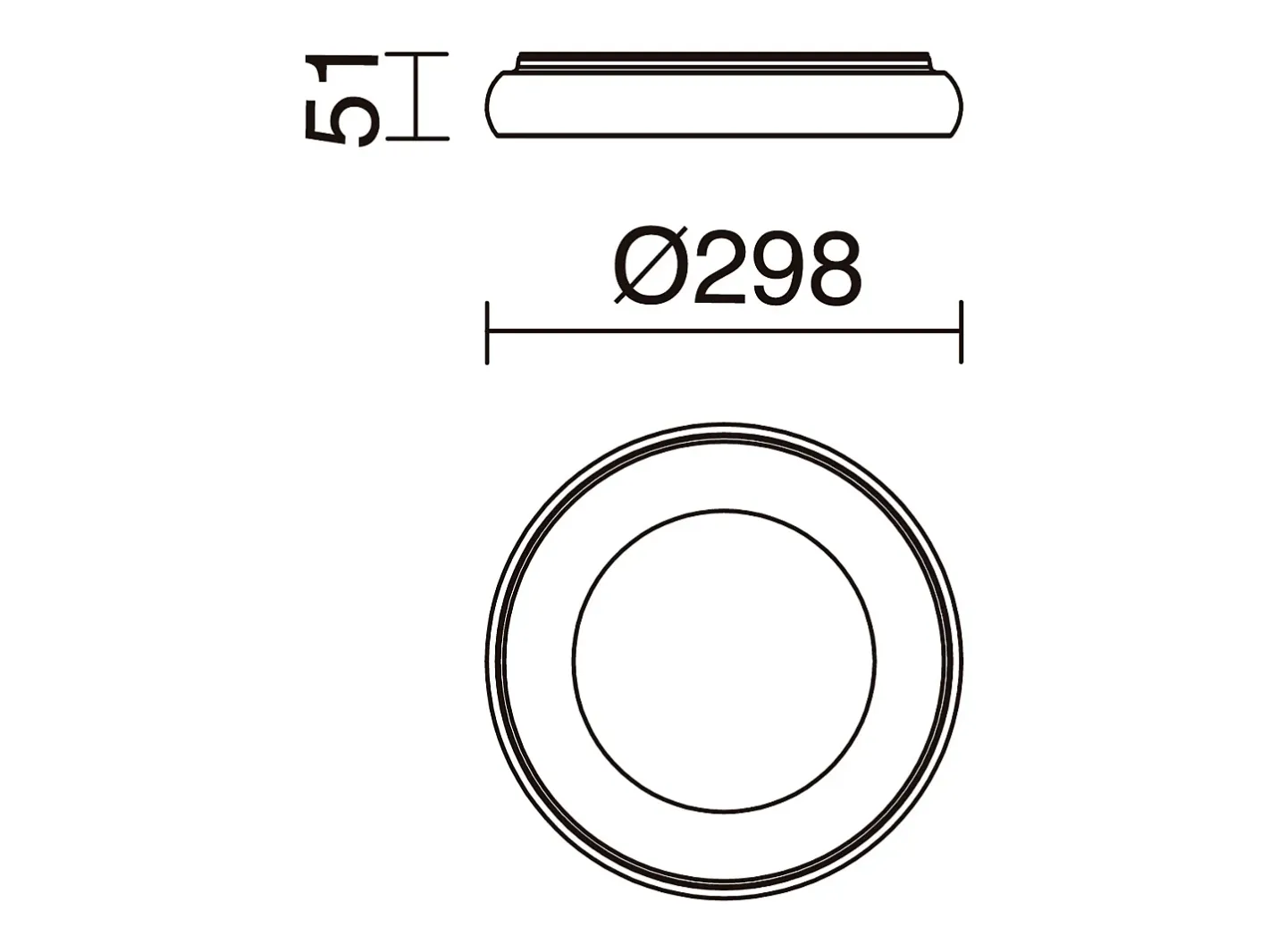 Lámapra de techo FRED estilo moderno - D. 29,8 cm - circular - LED SMD 25W - 1850 Y 3K - 120º Y 125º - IP40 - aluminio y policarbonato opal - Blanco Online