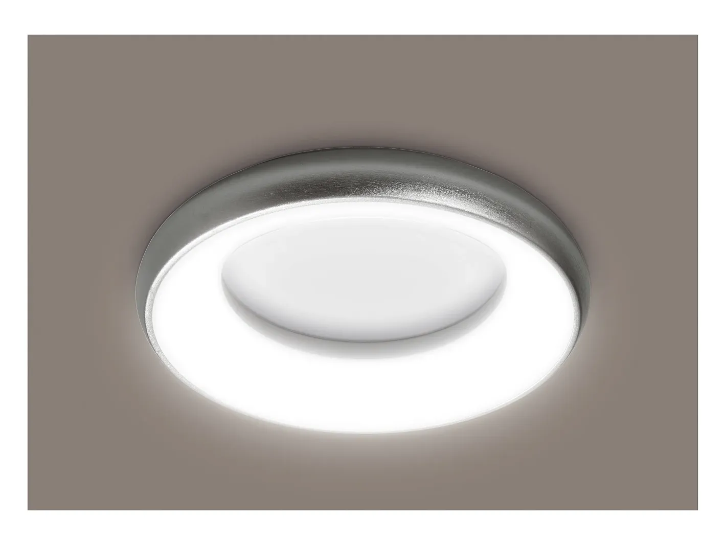 Lámapra de techo FRED estilo moderno - D. 29,8 cm - circular - LED SMD 25W - 1850 Y 3K - 120º Y 125º - IP40 - aluminio y policarbonato opal - Blanco Online
