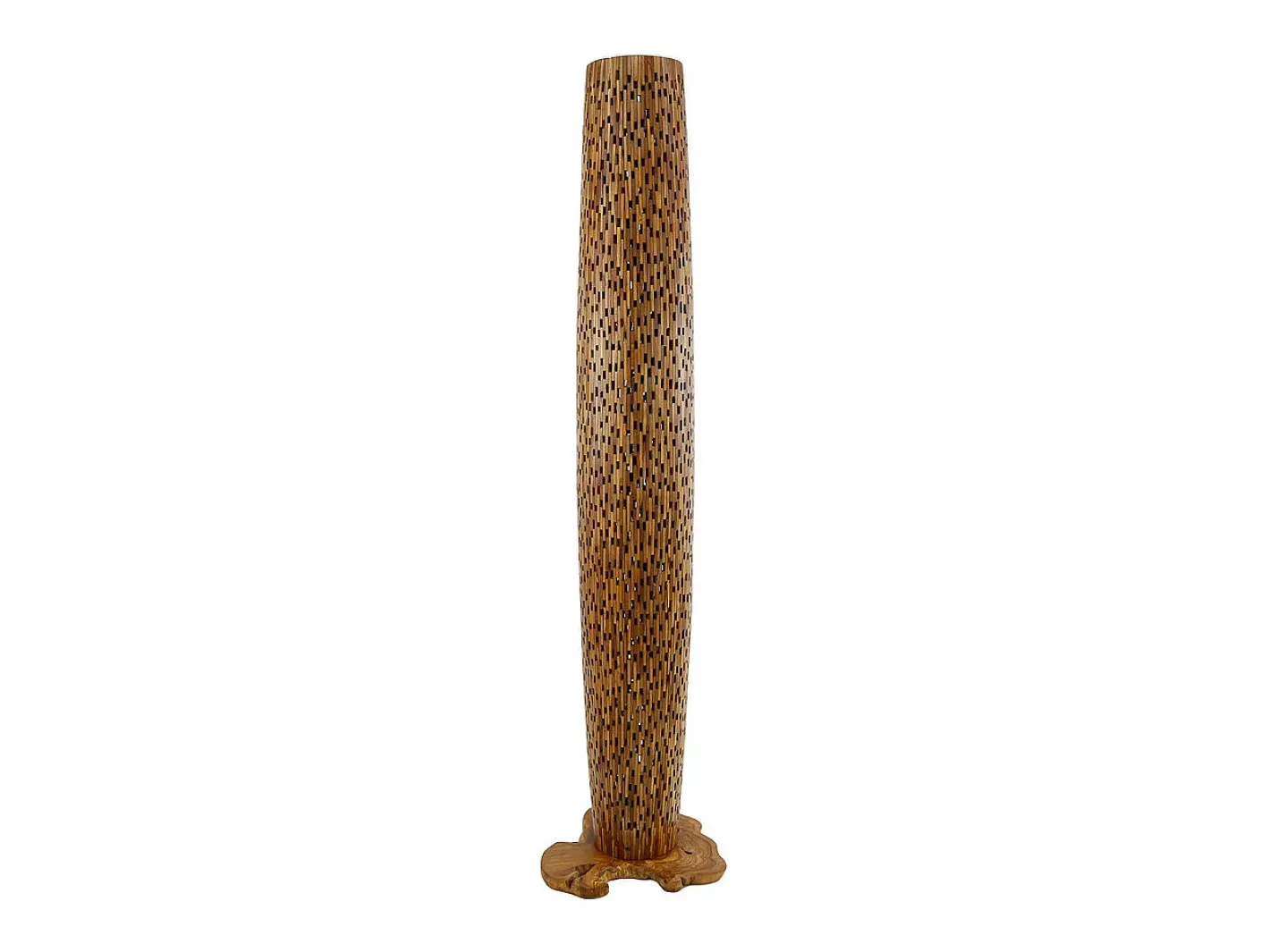 Kawola Lámpara De Pie-lámpara - Madera Madera - EDEIA Marru00f3n