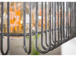Kawola Lámpara Suspendida-Lámpara - plata metal - LORCA Plateado