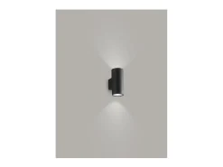 Aplique Para Pared-Lámpara cilíndrica de exterior para 2gu10 6530 Perenz Blanco