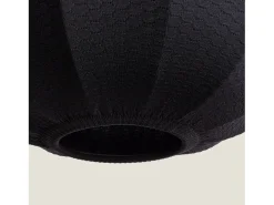 Ledkia Lámpara Suspendida-Lámpara Colgante Algodón Taupiri Negro