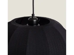 Ledkia Lámpara Suspendida-Lámpara Colgante Algodón Taupiri Negro