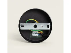 Ledkia Lámpara Suspendida-Lámpara Colgante Aluminio Aritz 1 Foco Negro