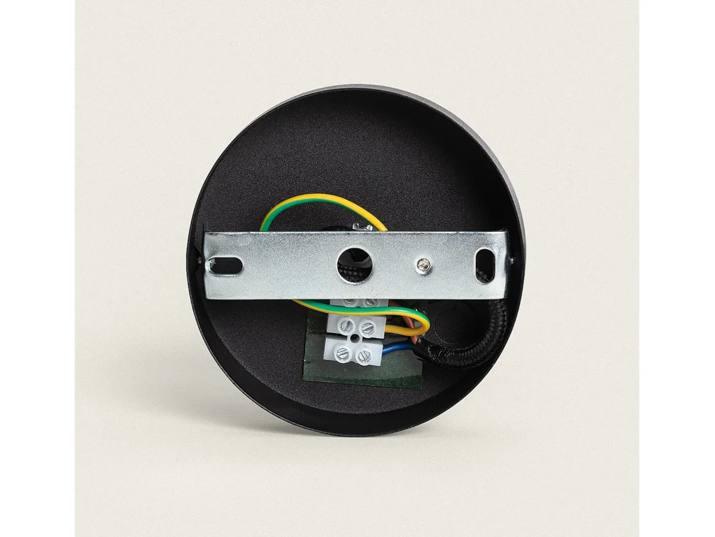 Ledkia Lámpara Suspendida-Lámpara Colgante Aluminio Aritz 1 Foco Negro