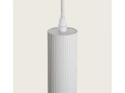 Ledkia Lámpara Suspendida-Lámpara Colgante Aluminio Aritz 4 Focos Blanco
