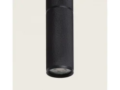 Ledkia Lámpara Suspendida-Lámpara Colgante Aluminio Breixo 4 Focos Negro Multicolor