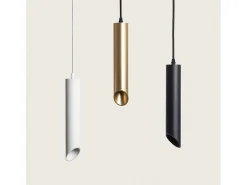 Ledkia Lámpara Colgante Aluminio Dabir Negro Multicolor