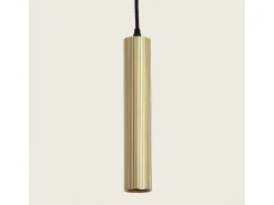 Ledkia Lámpara Suspendida-Lámpara Colgante Aluminio Aritz 4 Focos Dorado