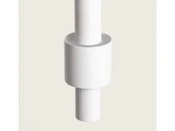 Outlet Ledkia Lámpara Colgante Aluminio Dakari Blanco Multicolor