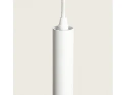 Outlet Ledkia Lámpara Colgante Aluminio Dakari Blanco Multicolor