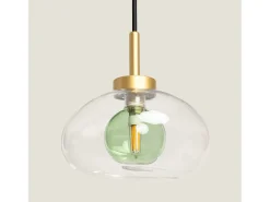 Ledkia Lámpara Suspendida-Lámpara Colgante Aluminio Hassi Verde