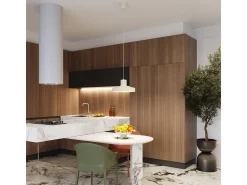 Sollux Lighting Lámpara Colgante Bilo Moderno De Acero - 1 Fuentes Luminosas - L.35 X A.120 Cm - Beige Clearance