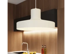 Sollux Lighting Lámpara Colgante Bilo Moderno De Acero - 1 Fuentes Luminosas - L.35 X A.120 Cm - Beige Clearance