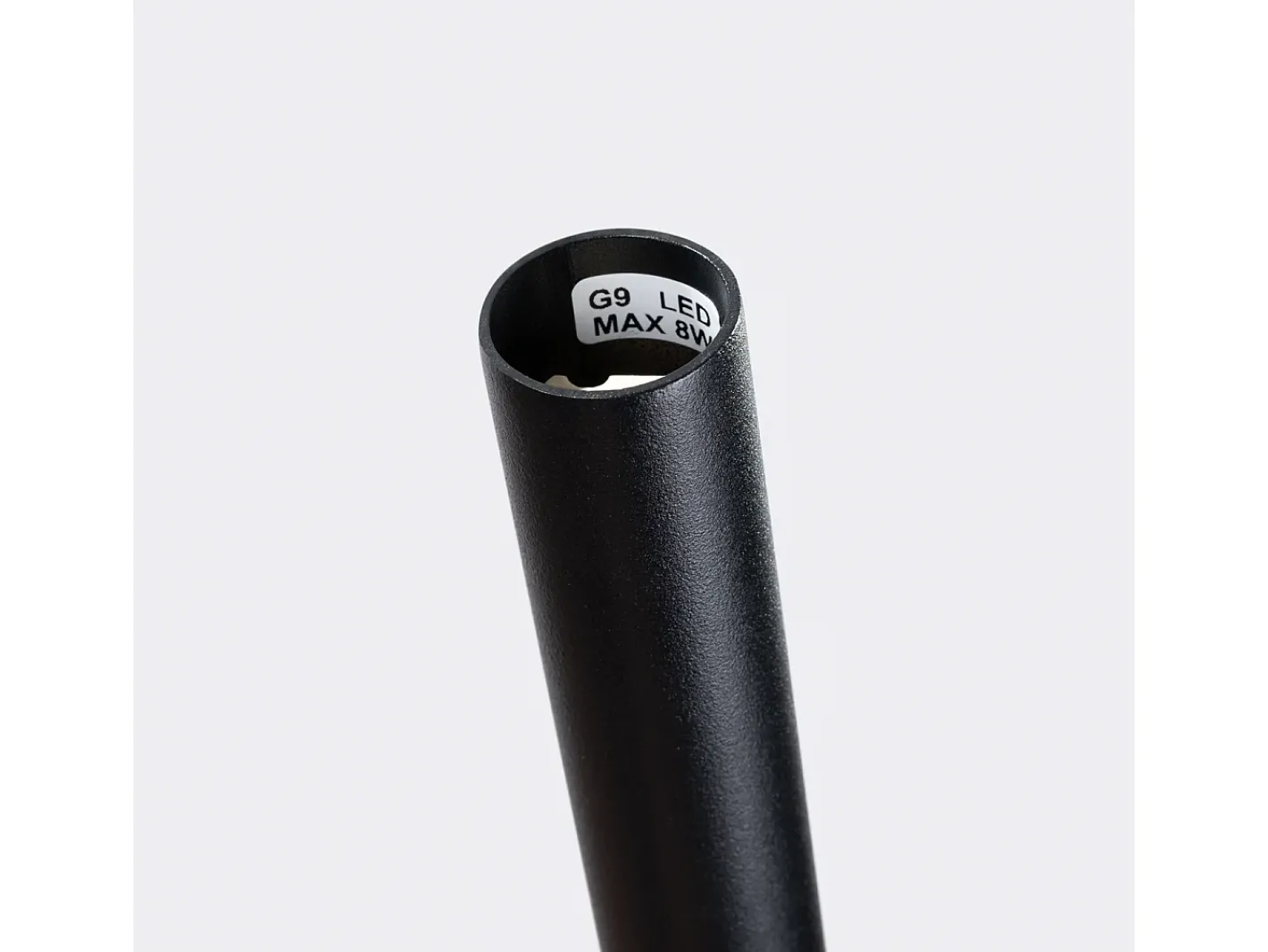 Sollux Lighting Lámpara Suspendida-Lámpara Colgante Bliss Moderno De Acero - 1 Fuentes Luminosas - L.8 X A.118 Cm - Negro