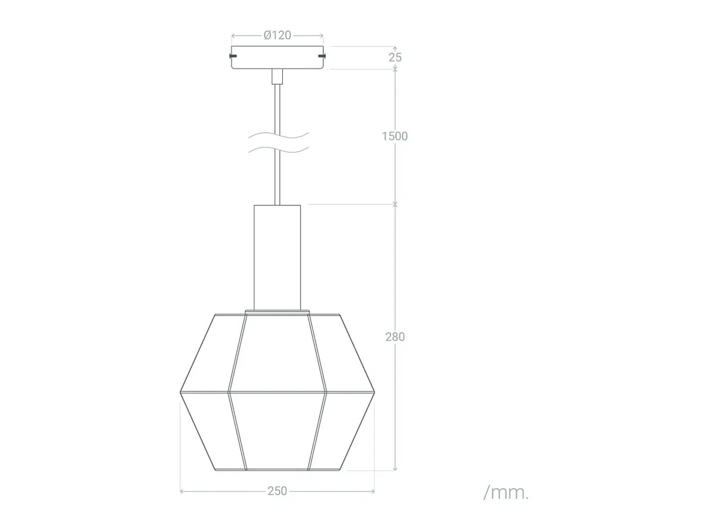 Ledkia Lámpara Colgante Cristal Diamound Ámbar Multicolor New