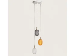 Hot Ledkia Lámpara Colgante Cristal Shalim Multicolor