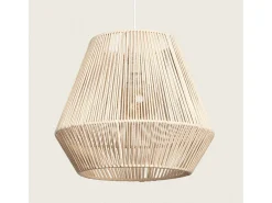 Ledkia Lámpara Suspendida-Lámpara Colgante Cuerda Bris Diantha Beige