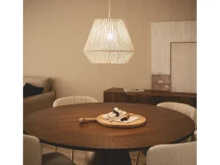 Ledkia Lámpara Suspendida-Lámpara Colgante Cuerda Bris Diantha Beige