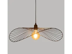 Atmosphera Lámpara Suspendida-Lámpara colgante de metal 57 x 16 x 58 cm Negro