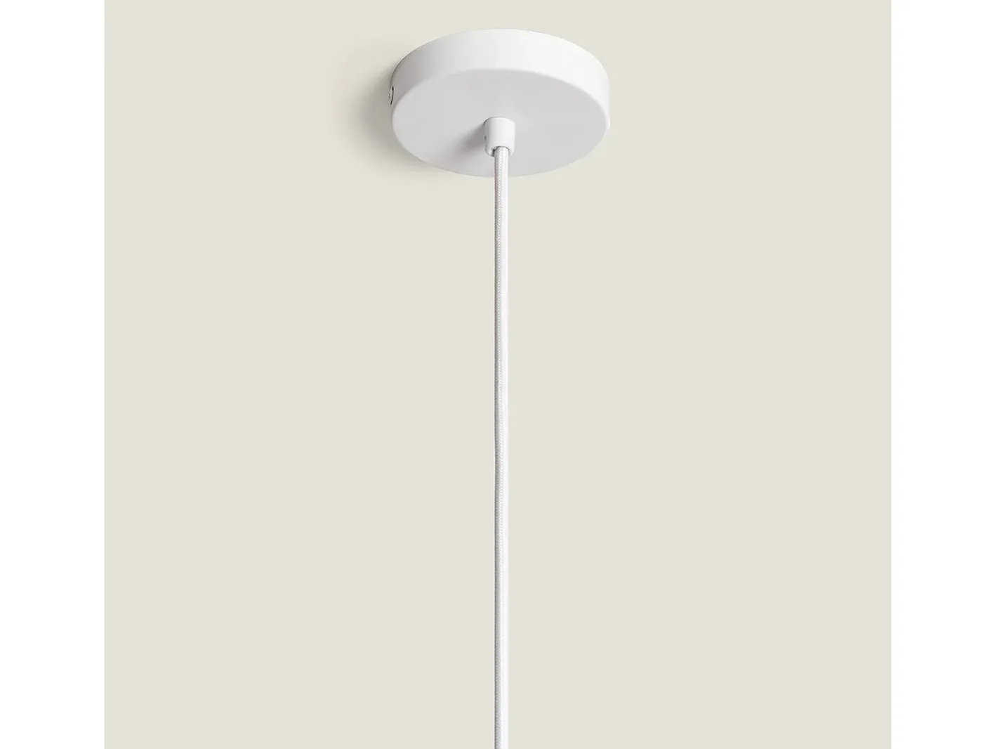 Ledkia Lámpara Suspendida-Lámpara Colgante de Papel Trenzado Trilla Natural Multicolor