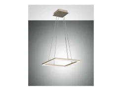 New Lámpara colgante de techo LED BARD 39W 3394-40-225 Oro Mate Fabas Luce Dorado