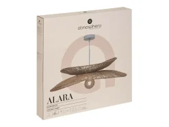 Atmosphera Lámpara colgante de yute Marru00f3n Sale