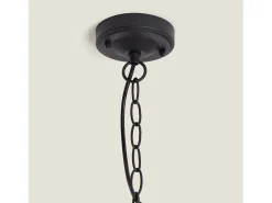Online Ledkia Lámpara Colgante Exterior Metal Neiva Negro Multicolor