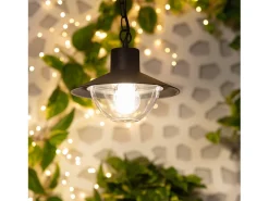 Online Ledkia Lámpara Colgante Exterior Metal Neiva Negro Multicolor