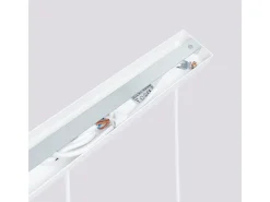 Sollux Lighting Lámpara colgante Gloow minimalista de aluminio - 3 fuentes luminosas 3000K - L.45 x A.98 cm - Blanco New