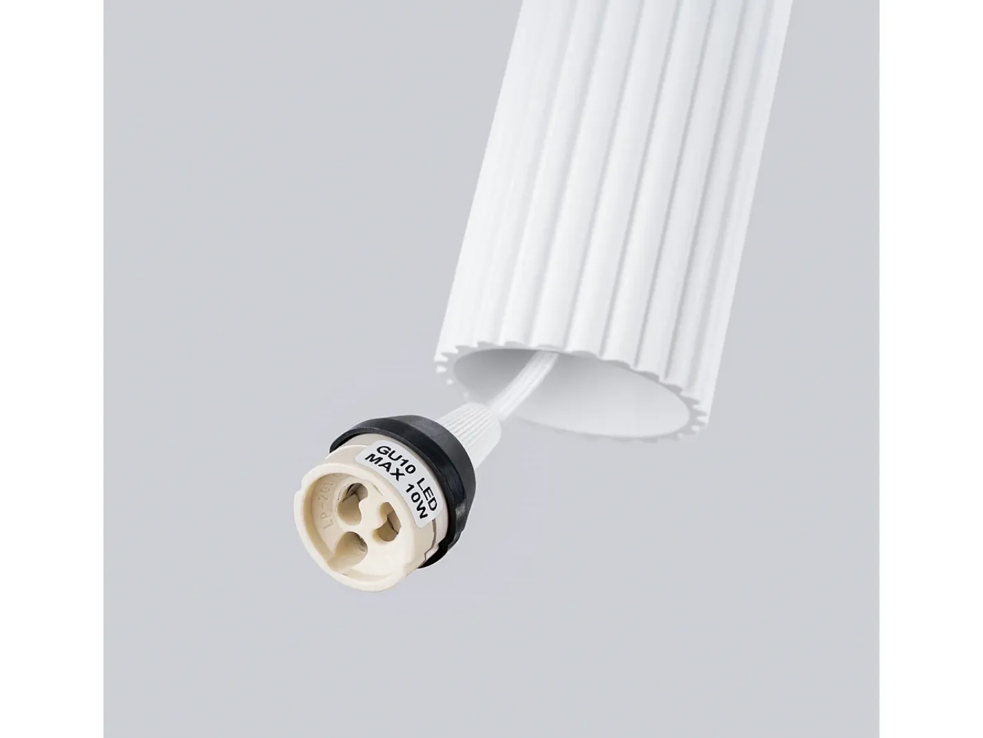 Sollux Lighting Lámpara colgante Gloow minimalista de aluminio - 3 fuentes luminosas 4000K - L.19,5 x A.108 cm - Blanco Clearance