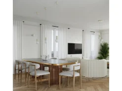 Sollux Lighting Lámpara Colgante Halo Moderno De Aluminio/Vidrio - 3 Fuentes Luminosas - L.25 X A.125 Cm - Beige Clearance