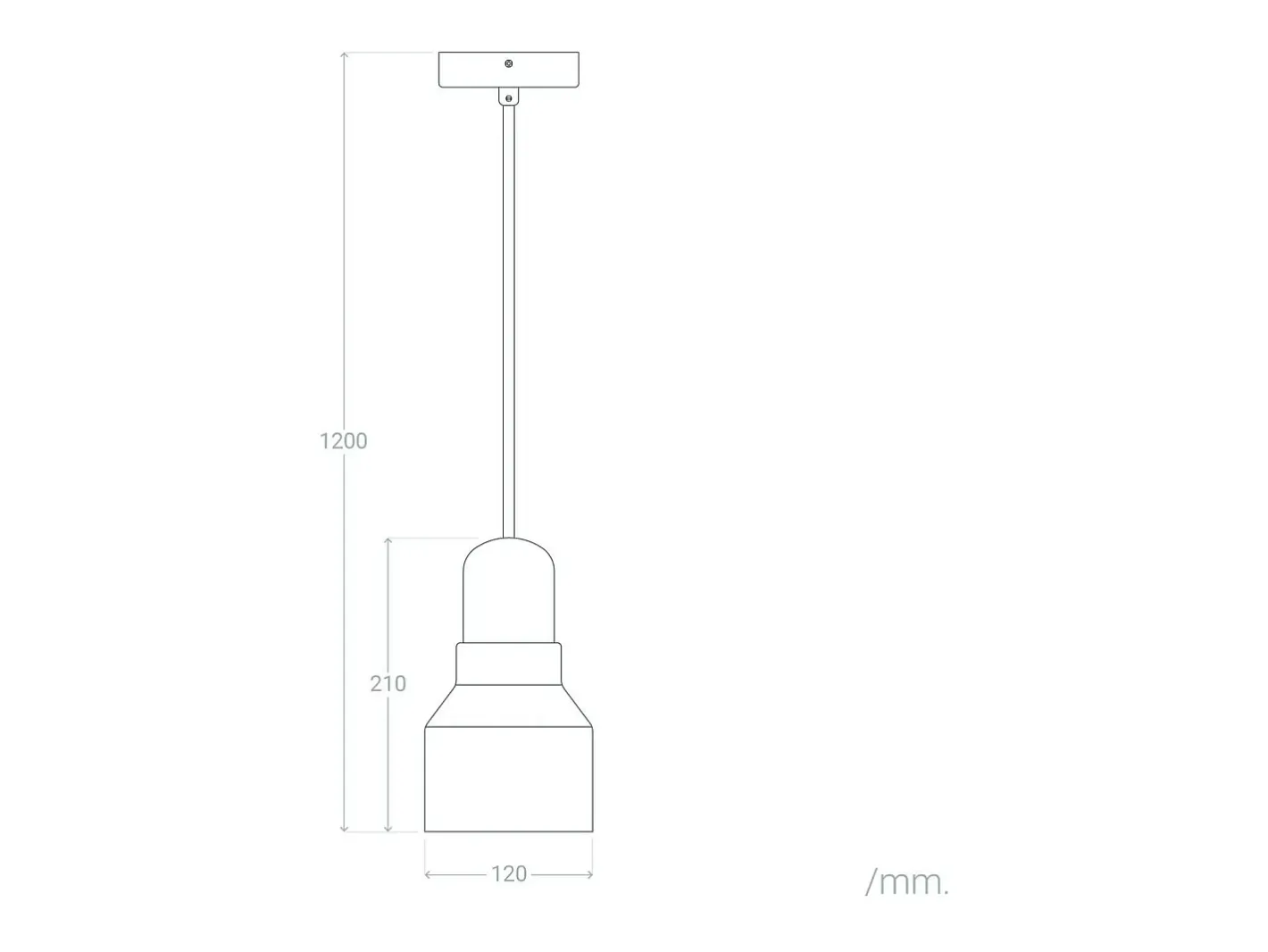 Ledkia Lámpara Suspendida-Lámpara Colgante Hormigón y Madera Luster Terracota Multicolor