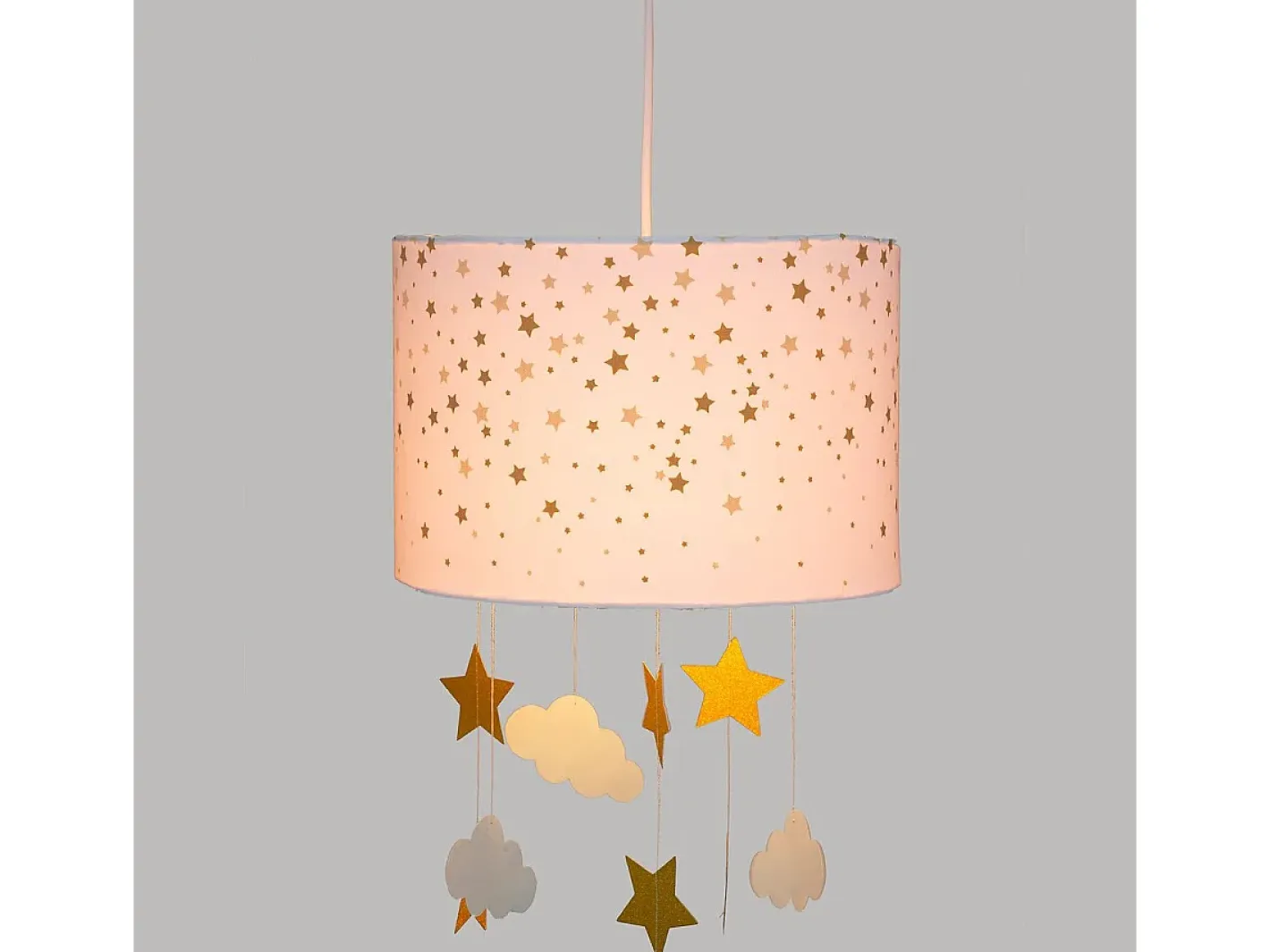 New Atmosphera for Kids Lámpara colgante infantil de estrellas Blanco