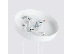 Sollux Lighting Lámpara Colgante Karbon Minimalista De Aluminio - 3 Fuentes Luminosas - L.19,5 X A.108 Cm - Blanco Discount