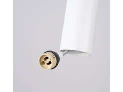 Sollux Lighting Lámpara colgante Lagos moderno de acero - 2 fuentes luminosas - L.15 x A.118 cm - Blanco