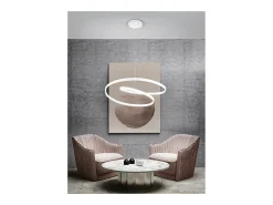 Lámpara colgante LED blanca Ritmo 6618 B LC PERENZ Blanco