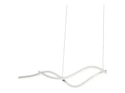 Lámpara colgante LED blanca Sinuo 36W 3666-45-102 Fabas Luce Blanco Discount