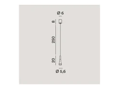 Plafón-Lámpara colgante LED CONE Blanca 7W 3000K Perenz Blanco
