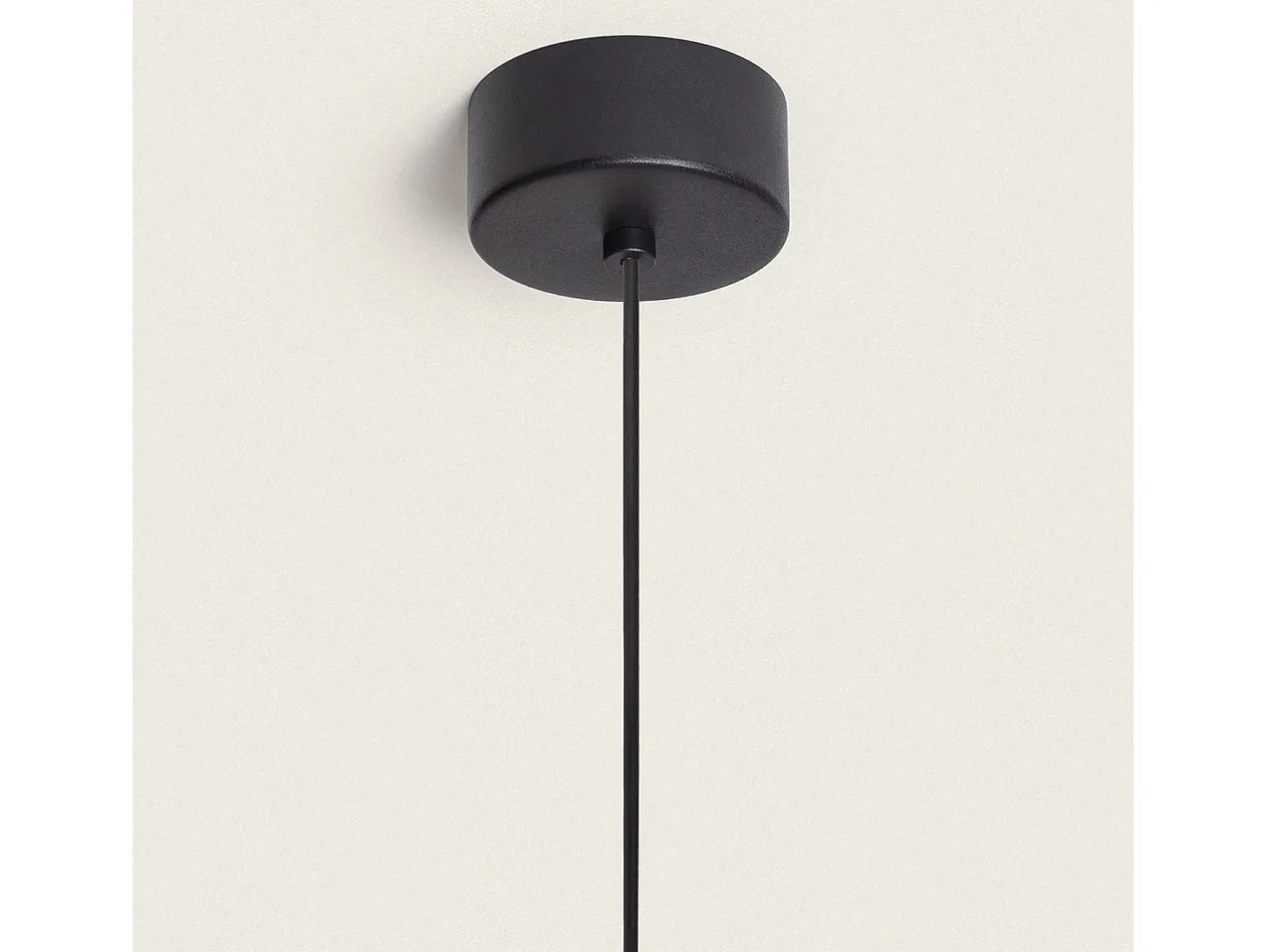 Clearance Ledkia Lámpara Colgante LED 6W Aluminio Piaski Negro Multicolor