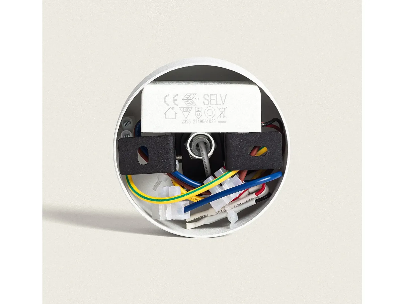 Ledkia Lámpara Colgante LED 6W Aluminio Drake Blanco Multicolor Sale