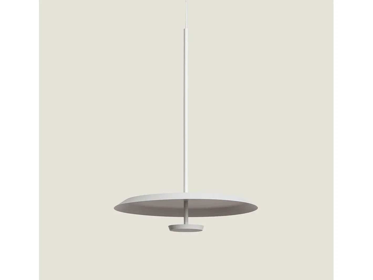 Ledkia Lámpara Suspendida-Lámpara Colgante LED 10.5W Aluminio Ariella Blanco Multicolor