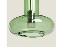 Ledkia Lámpara Suspendida-Lámpara Colgante LED 5W Aluminio Fontans Verde