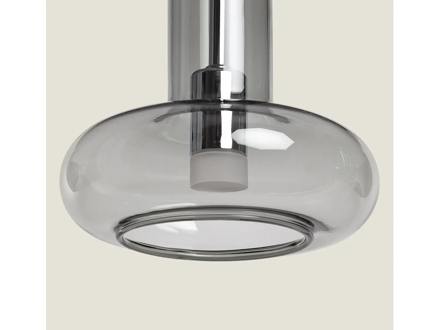 Online Ledkia Lámpara Colgante LED 5W Aluminio Fontans Gris