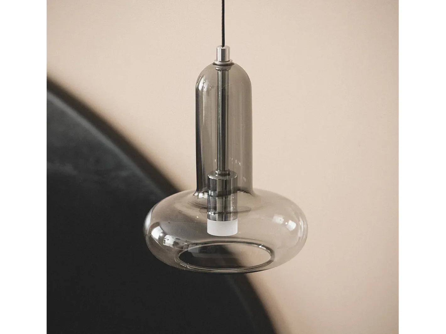 Online Ledkia Lámpara Colgante LED 5W Aluminio Fontans Gris