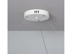 Ledkia Lámpara Colgante LED 28W Metal CCT Seleccionable Big Ivalo Ø 1 Metro Blanco Multicolor Hot